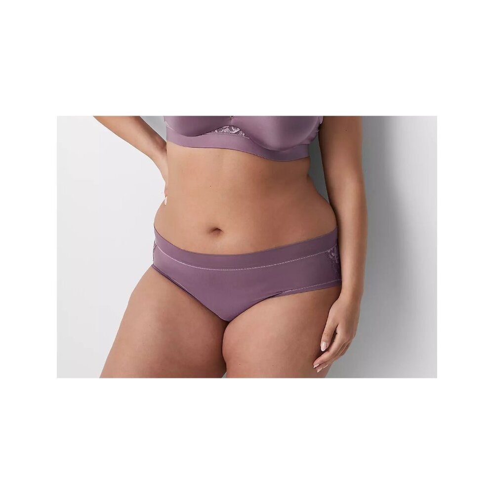 Lane Bryant Cacique Comfort Bliss Hipster Panty With Lace Trim 26/28